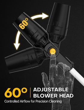 APEXPOWER lock-on switch enabling continuous airflow