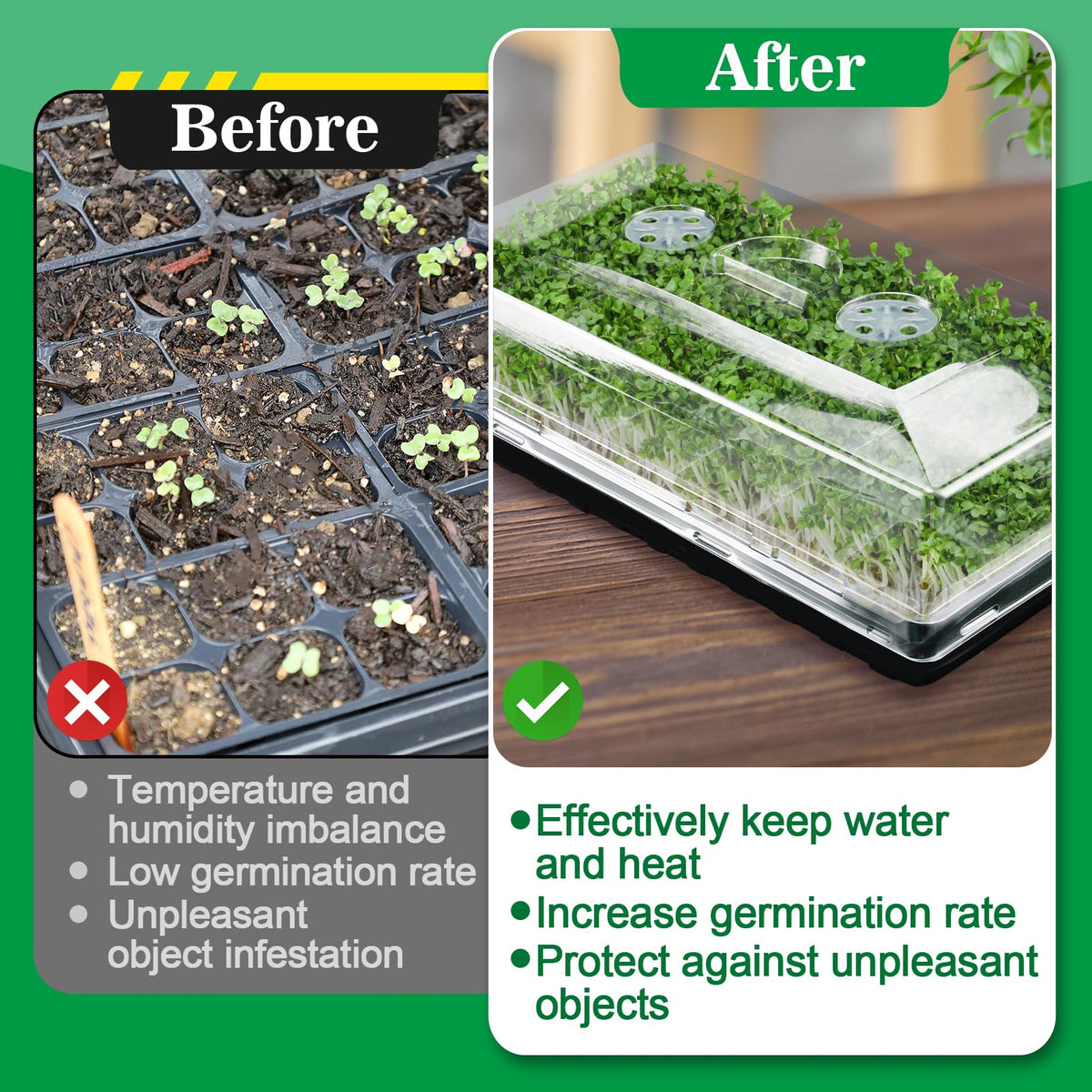 Apipi adjustable vent dome cover to tailor humidity during growth