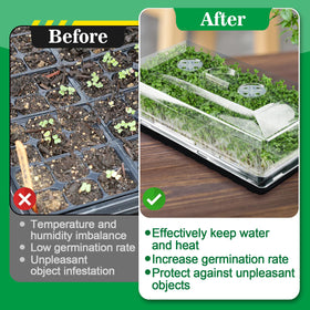 Apipi adjustable vent dome cover to tailor humidity during growth