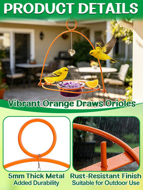 Apipi removable glass bowl for simple outdoor cleaning.