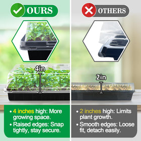 Apipi seedling tray cover 1020 thickened plastic for warm moisture