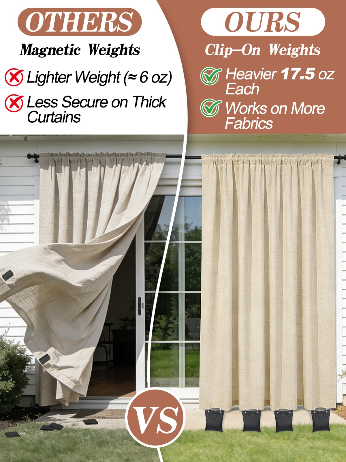 Apipi stainless steel clips grip fabrics securely without damage.