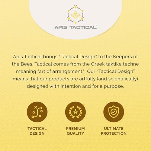 Apis Tactical packaging image of professional beekeeping gloves.