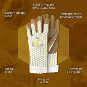 Apis Tactical heavy-duty beekeeping glove designed for commercial use.