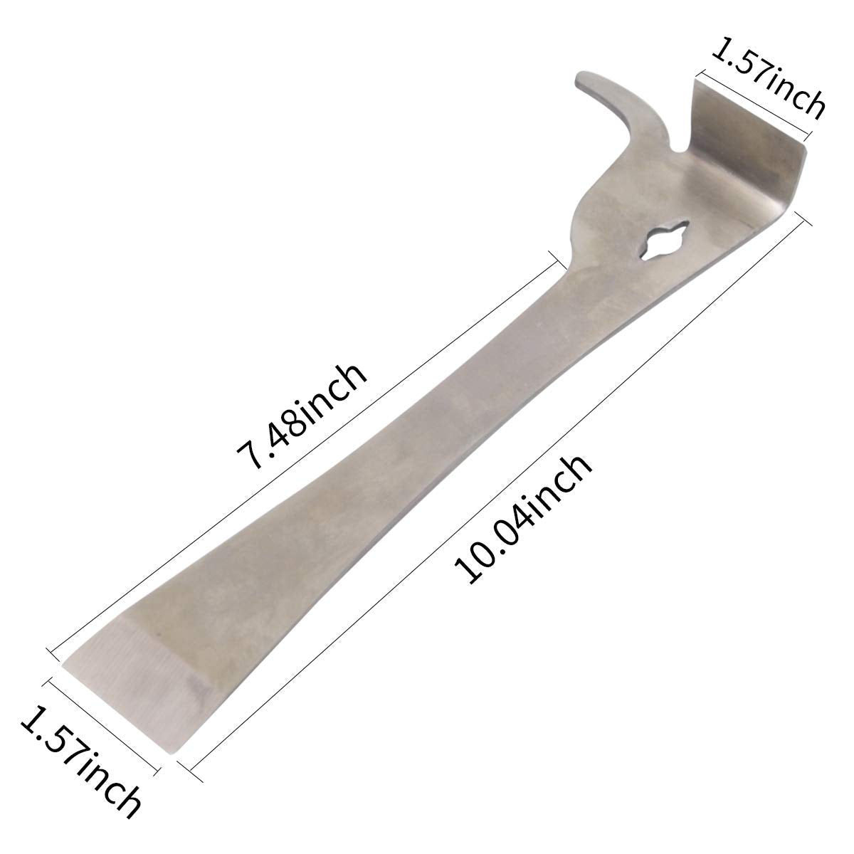 APlayfulBee tool for hive wall scraping keeps wax and propolis under control.