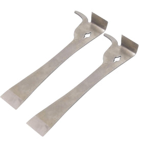APlayfulBee hive tool lifting frames for easier hive management.