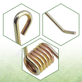 Apobelor 16-inch dethatcher blade-friendly spring supports seasonal lawn care.