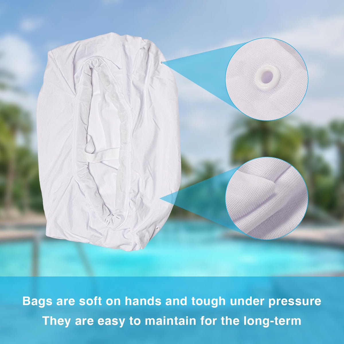 Apopip washable and reusable bag supports economical, eco-friendly maintenance.