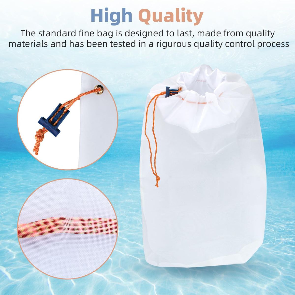 Adjustable tightness button on Apopip HH1506COMP bag