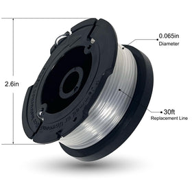 Aporozona AF-100 spool assembly with spring for smooth feeding.