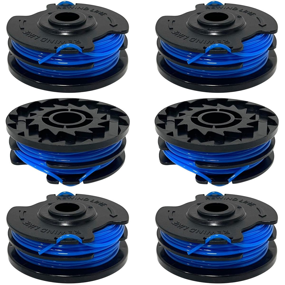 Aporozona dual-line spool 88512 for Toro 51480, smooth auto-feed for lawn edging