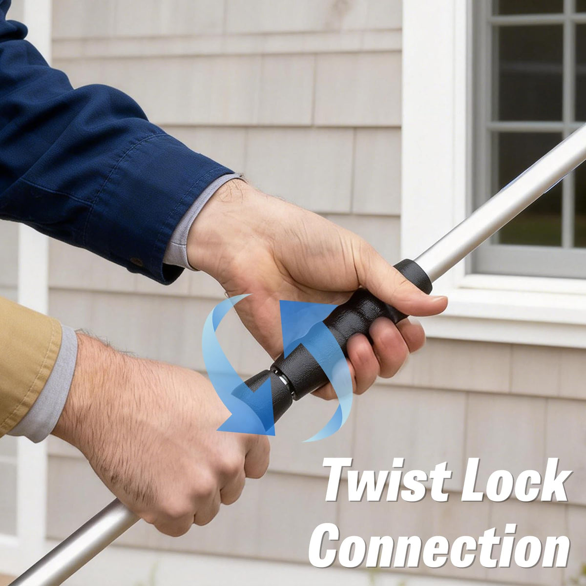 APOWER pressure washer gun with padded handle for comfortable use