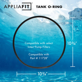 AppliaFit heavy-duty O-ring material for durable pool pump seals