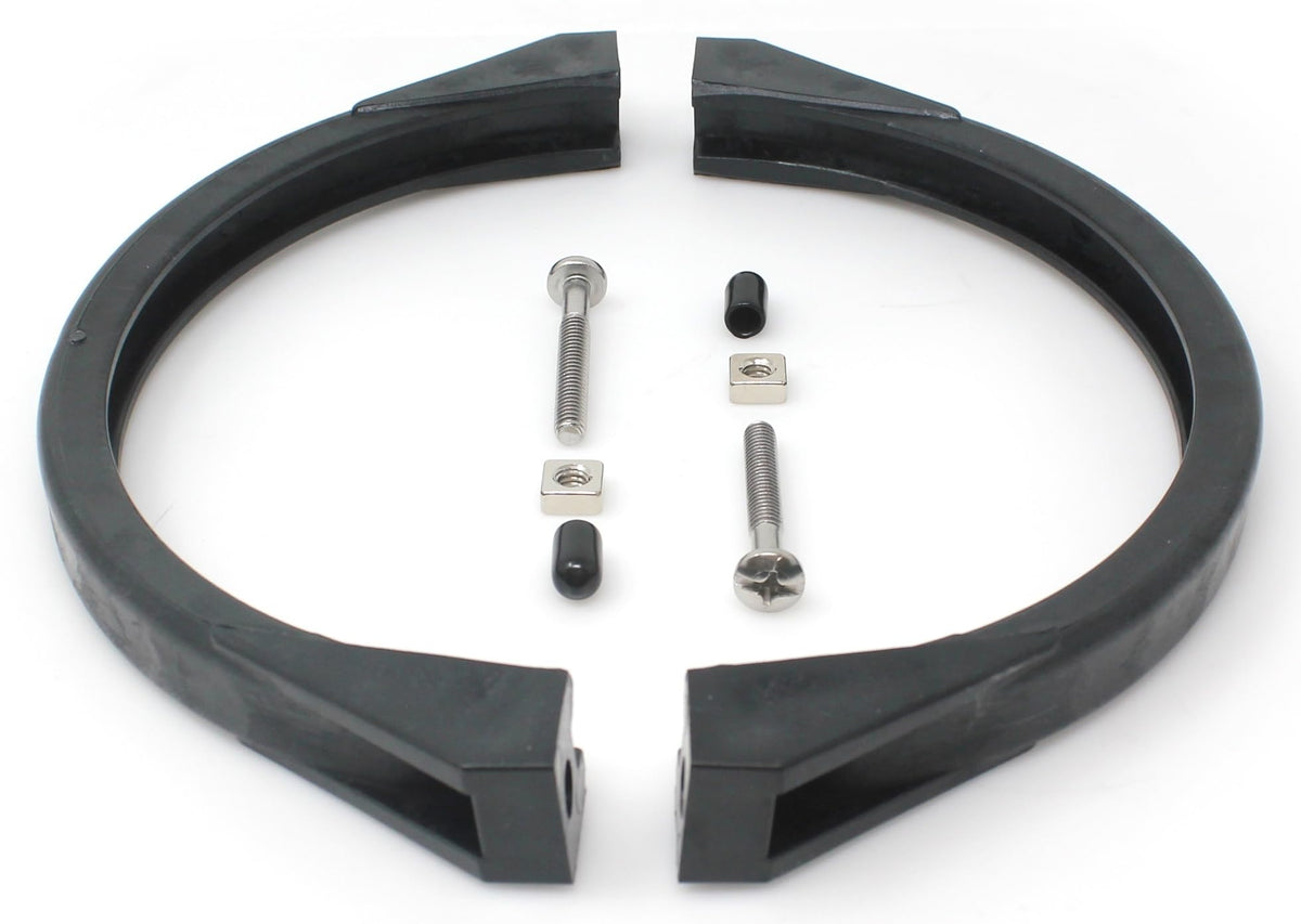 AppliaFit Noryl flange valve clamp shown with S310S/Swim Pro and E-Series models