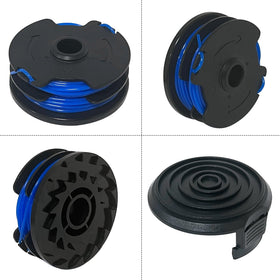 Aporozona dual 0.065 inch spool promotes efficient, even cuts.