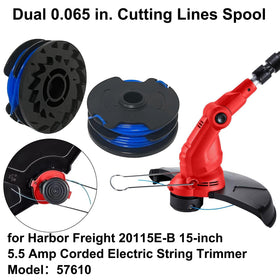 Aporozona WA0208 spool cap for Worx allows quick line reloads.