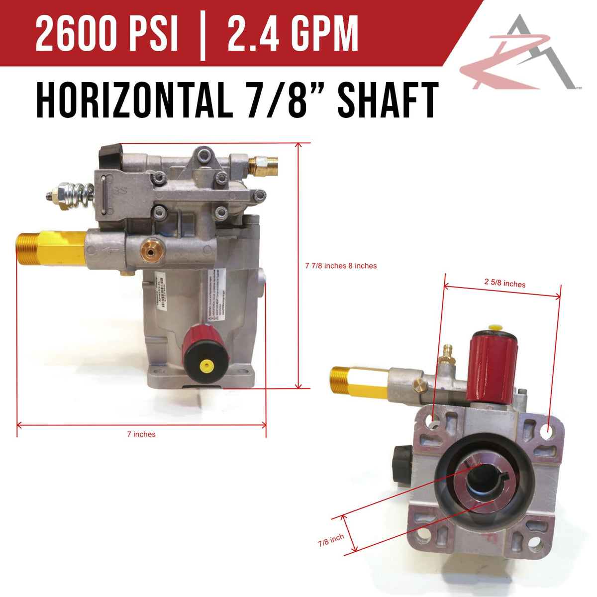 APW Distributing pressure washer pump compatibility for XR2600 models, ensuring proper fit and performance.