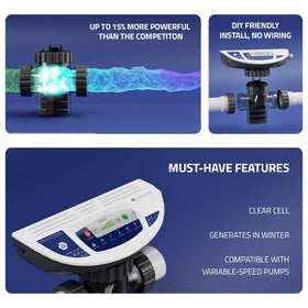 APX E-CHLOR 3-year warranty signals reliable support.