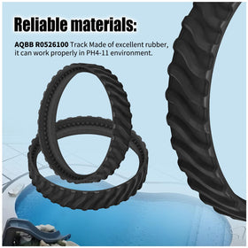 AQBB four-pack tracks plus two spares maximize downtime.