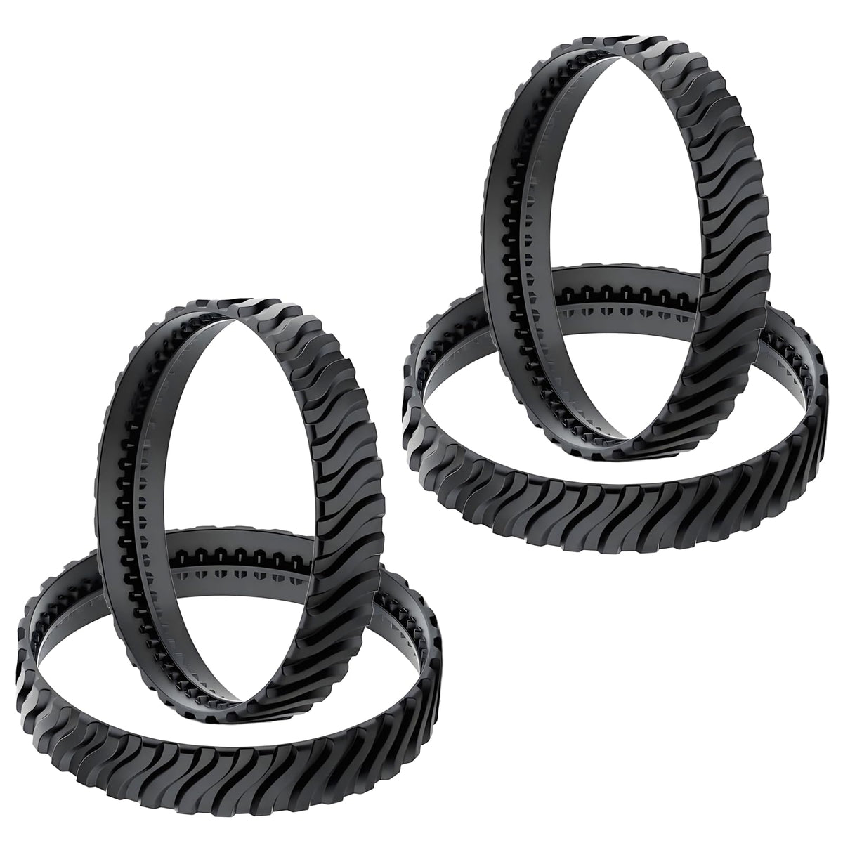AQBB pool cleaner tracks compatible with Zodiac MX8 for improved cleaning.