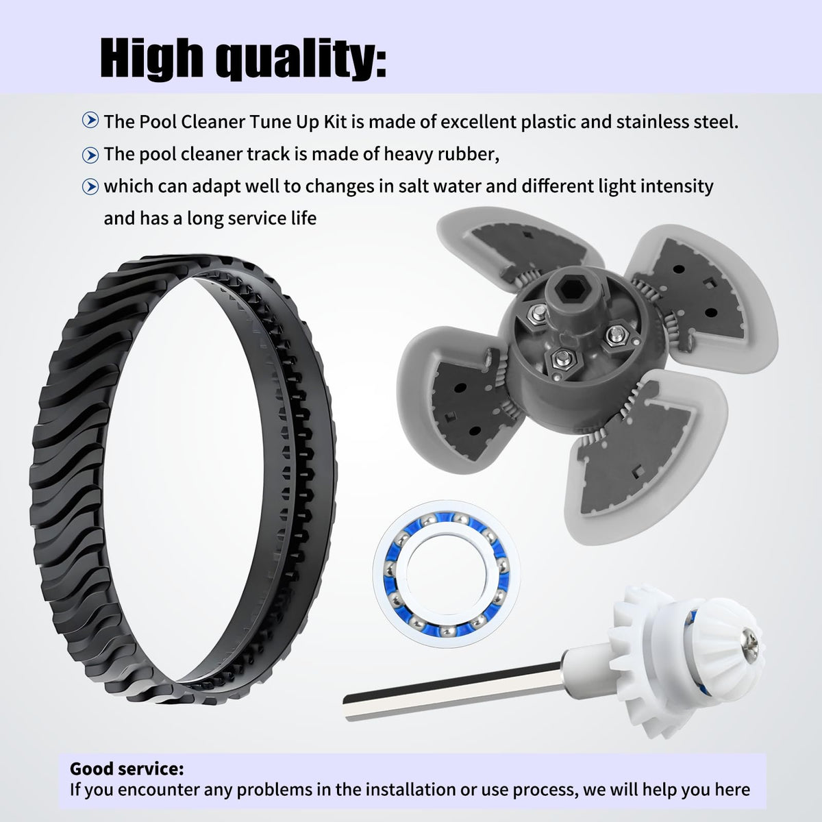 AQBB compatible replacement parts for MX6/MX8 maintenance