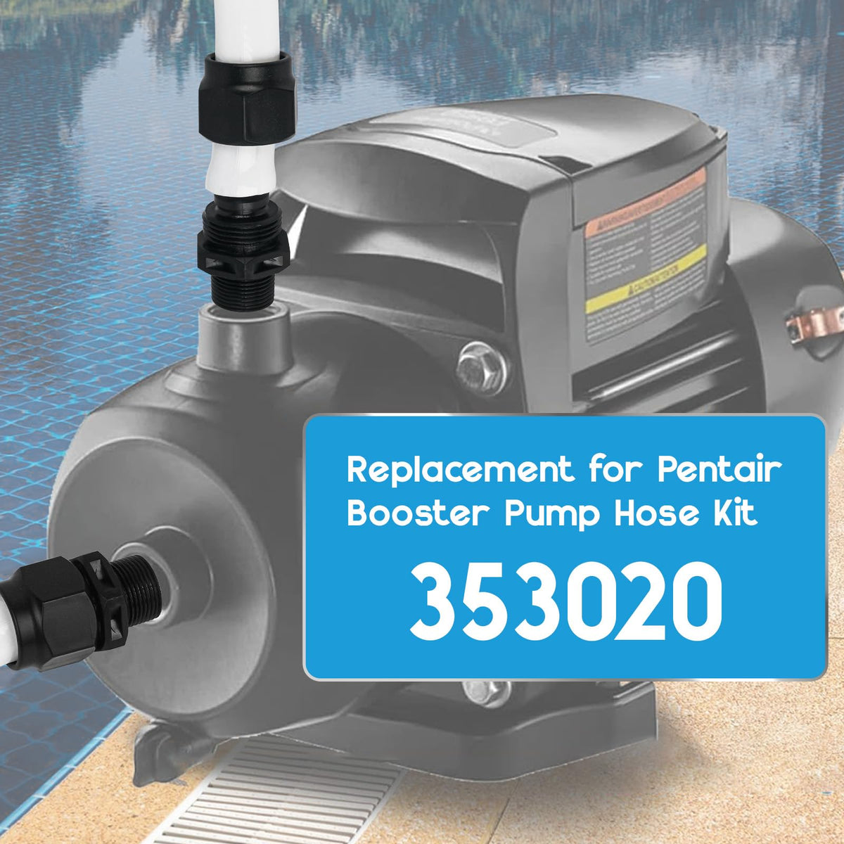 AQDD pool cleaner setup with kit ready for efficient maintenance routines