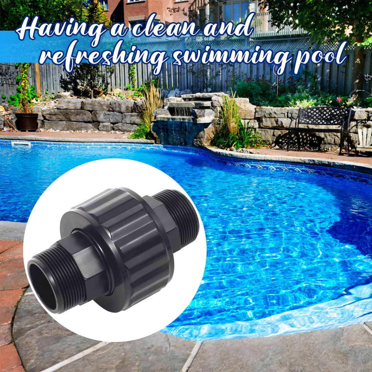AQDD SP1480BLK robust PVC construction for longevity.