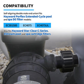 AQDD SP1480BLK Hayward DE filter compatibility for seamless upgrades.