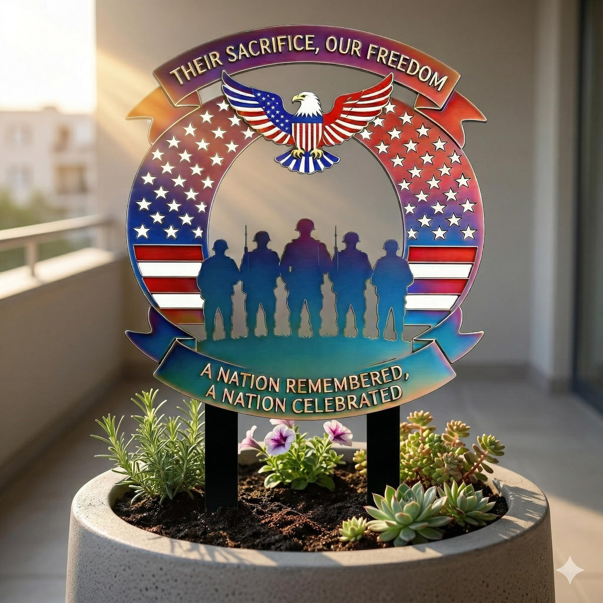 AQGQTQ suitable for gardens, cemeteries, patios, and memorial events.
