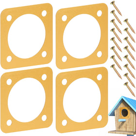 AQKILO Predator Guard package shows four plates for birdhouses.