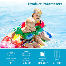 Aqua Crest PET material is durable and washable.