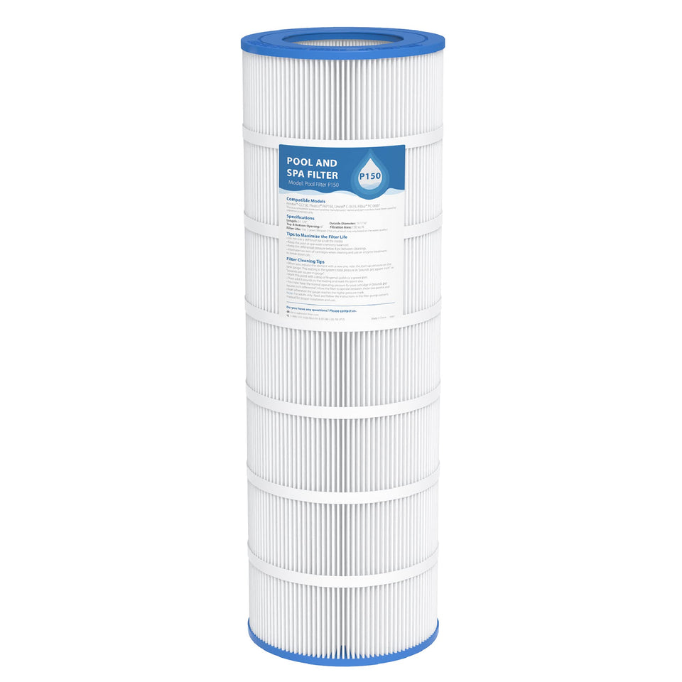 Aqua Crest pool filter replacement compatible with Predator 150 for clear water.