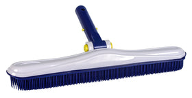 Aqua EZ 16-in rubber bristled brush glides on pool walls for safe cleaning