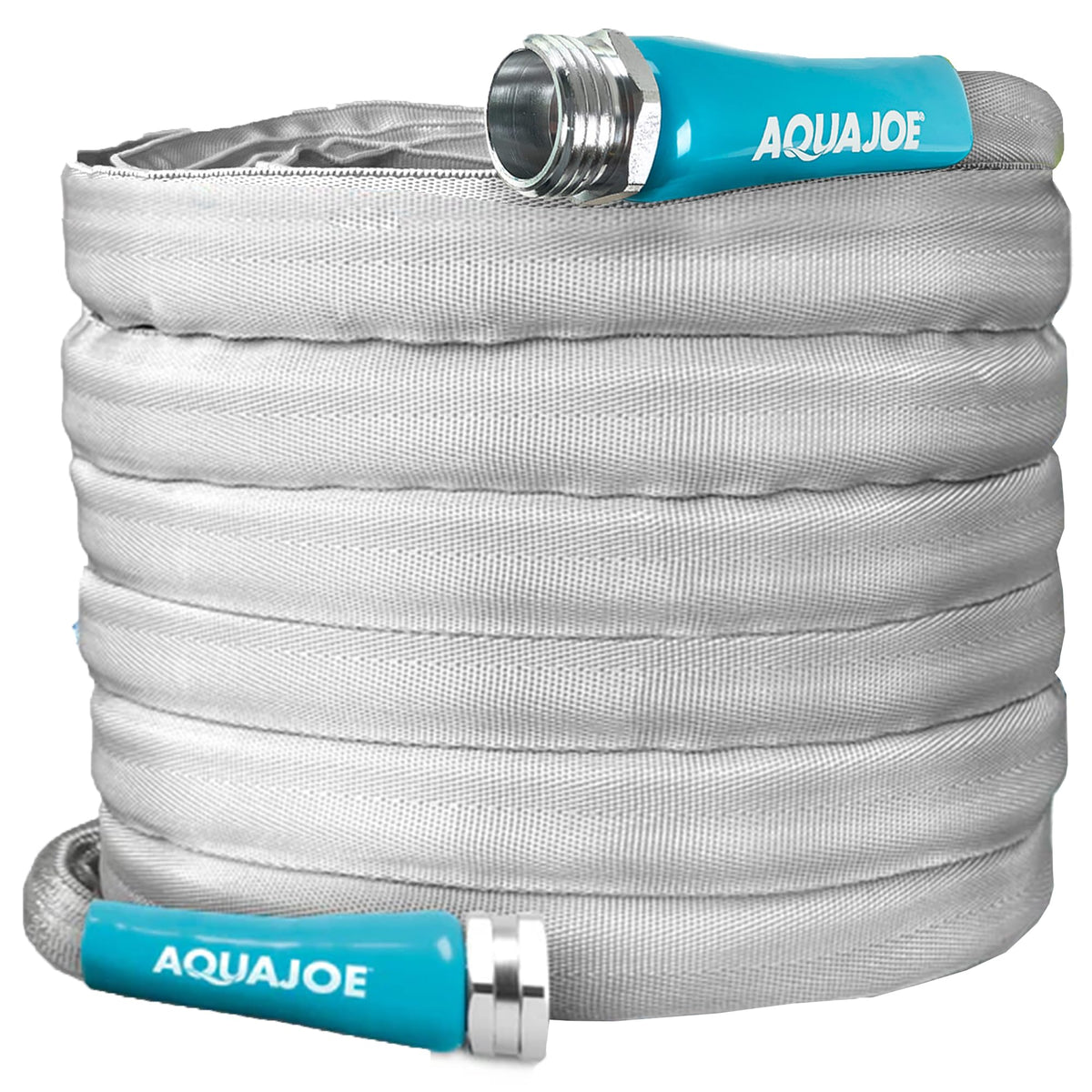Aqua Joe XTREME FiberJacket kink-resistant flow for uninterrupted watering.