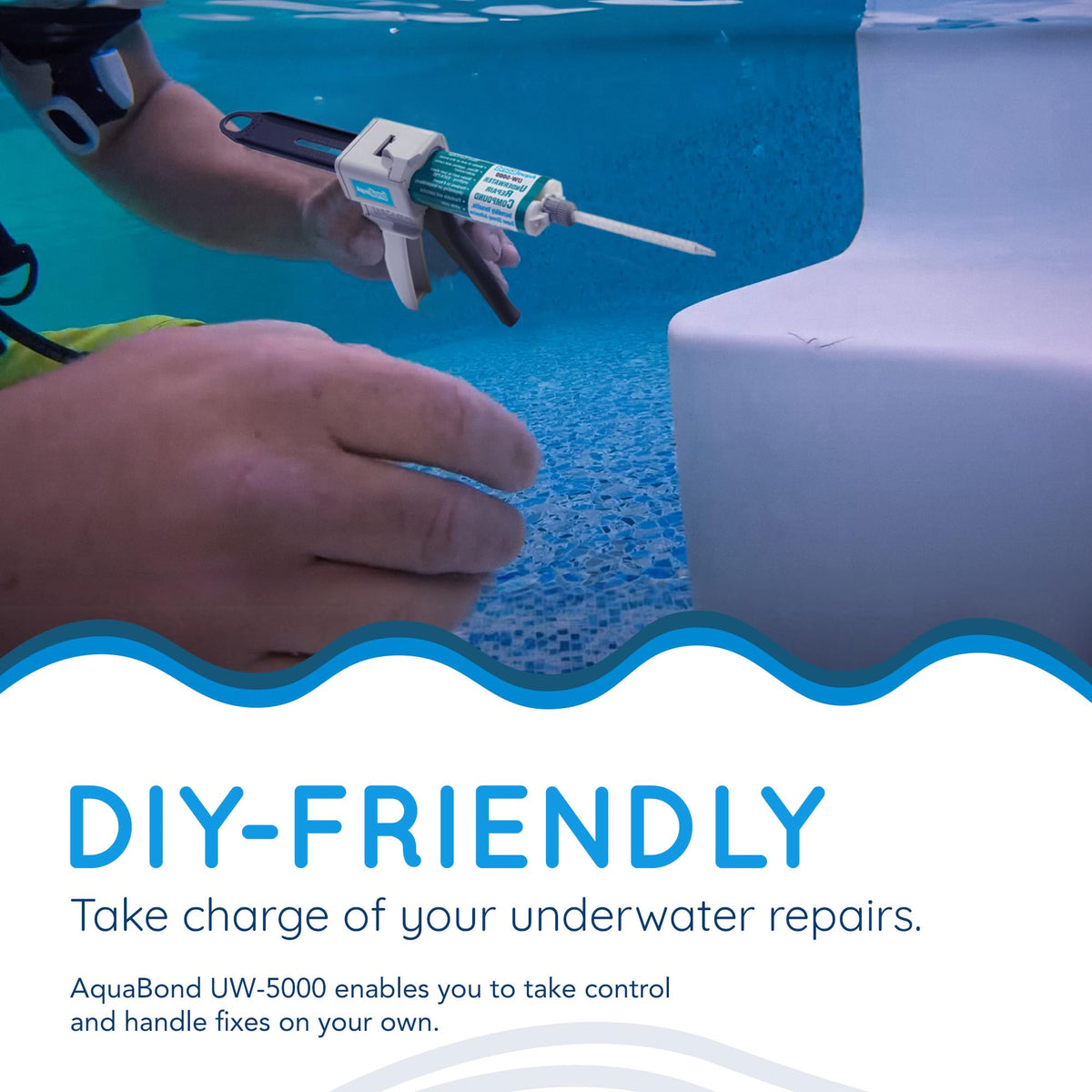 AQUABOND SM-5416 mixer ensures thorough epoxy blending