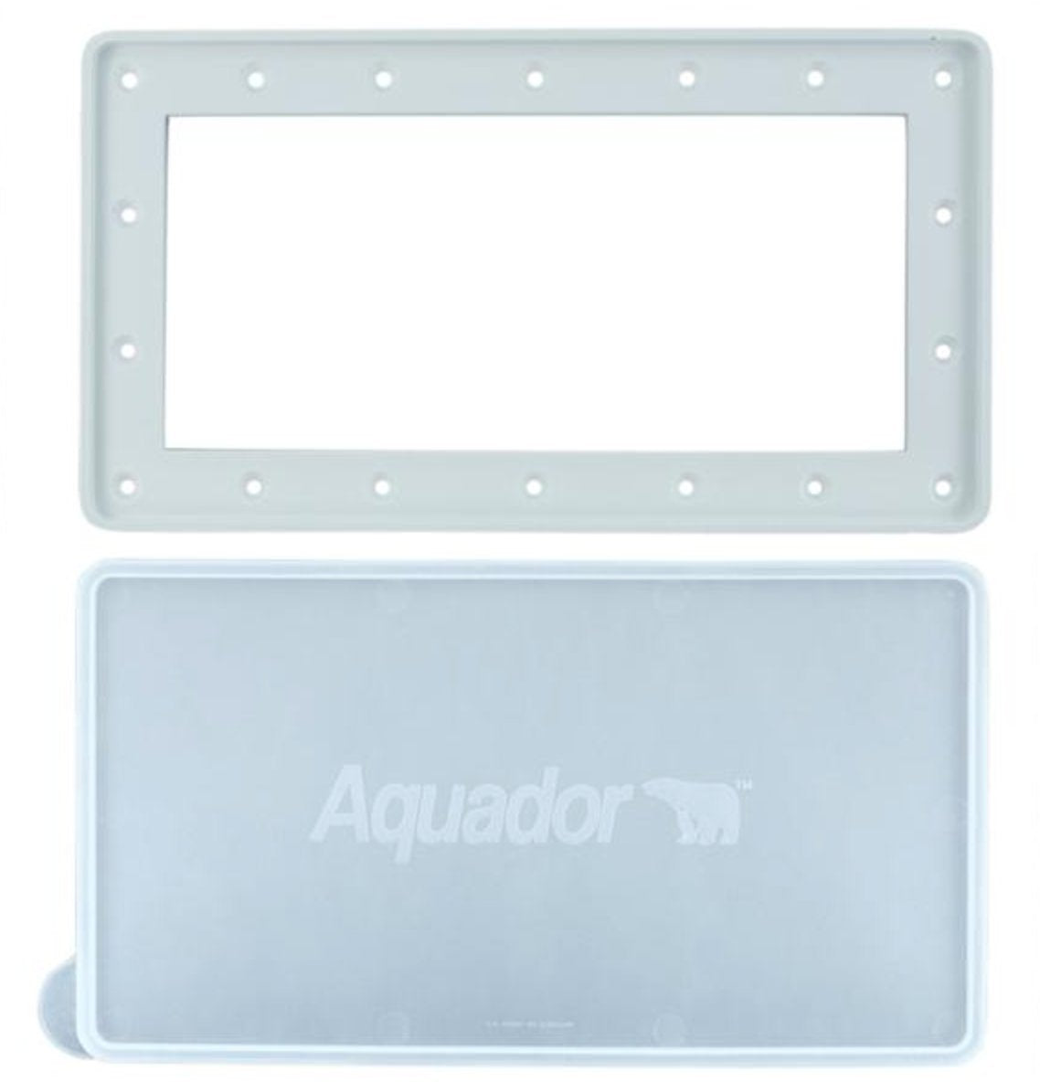 Aquador widemouth skimmer cover kit 1010 ready for winterization, simplifying maintenance.