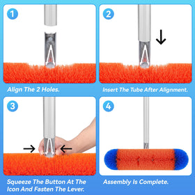 AquaFly 18in pool brush suitable for inground and above-ground pools.