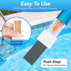 AQUAFLY EZ-Clip handle system enables long-reach cleaning
