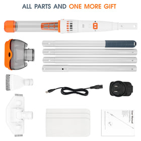 AQUAFYSH accessories with filter socks and oil absorbers for finer debris and surface oils.