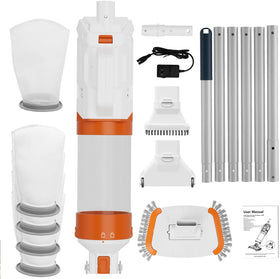 AQUAFYSH ergonomic handheld operation reduces fatigue during pool cleaning.