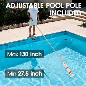 AQUAFYSH flat vacuum head for precise cleaning in narrow spaces.