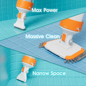 AQUAFYSH ultra-fine 25μm filter captures sand and debris for daily upkeep.