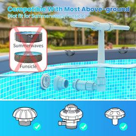 AquaJoyer cooling effect lowers water temperature for a refreshing dip