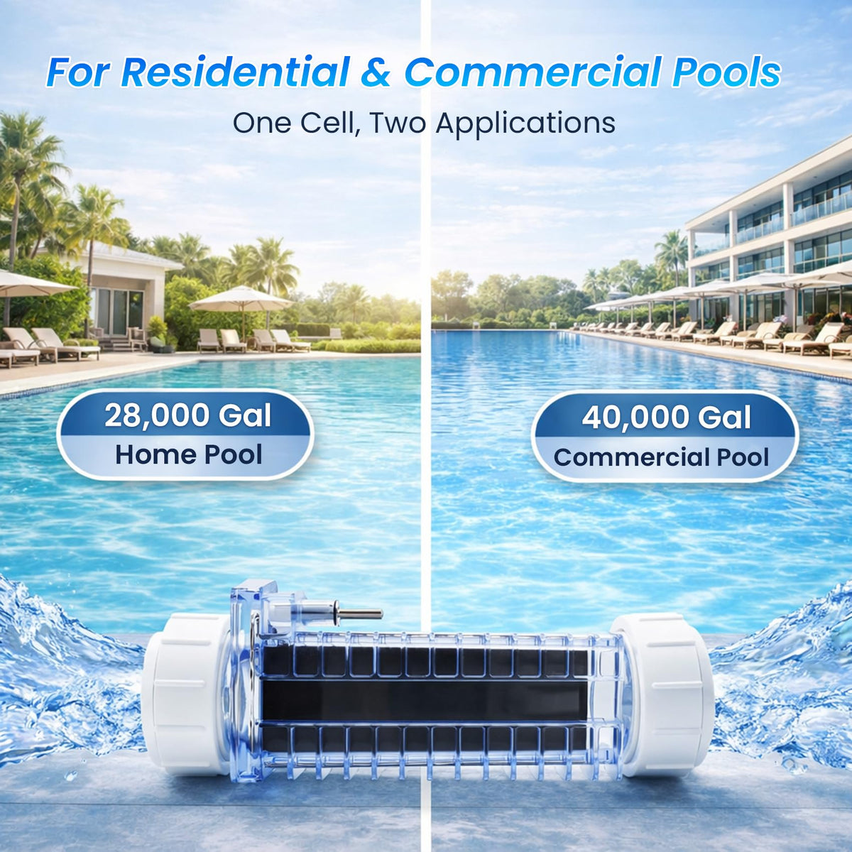 Aqualix sealing hardware reduces leaks and corrosion for dependable operation.