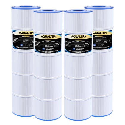 AQUALTRA CCP420 filter packaging highlighting NSF-certified materials and safety.