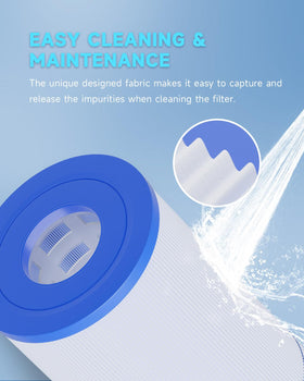 Compact design of PRB25-IN fits in tight spa filter bays.