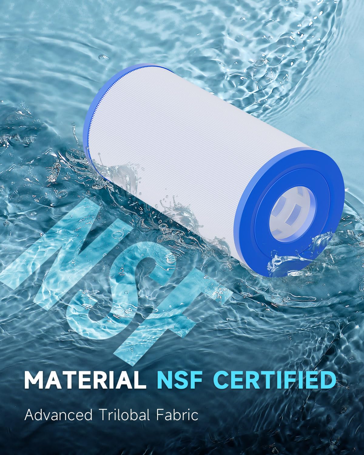 AQUALTRA PRB35-IN spa filter back view for easy install