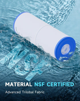 AQUALTRA PRB50-IN top close-up with durable end caps for longevity