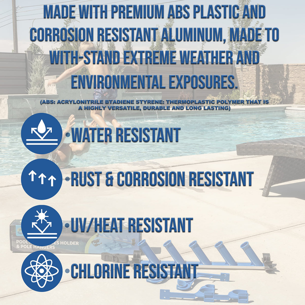 AquaMate Oasis front view highlights durable plastic construction.