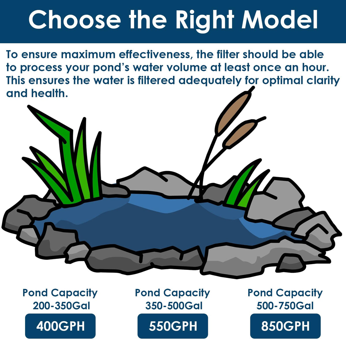 AquaMiracle easy-installation pond kit for quick setup